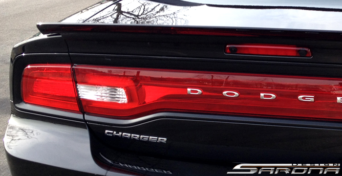 Custom Dodge Charger  Sedan Trunk Wing (2011 - 2014) - $149.00 (Part #DG-035-TW)